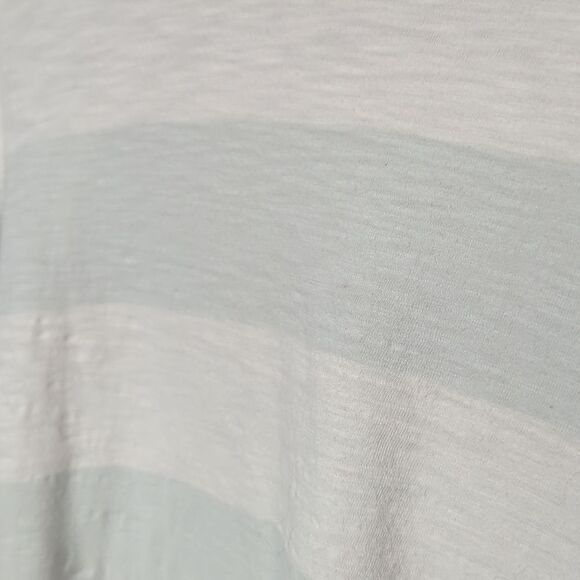 Universal Thread Striped Cropped Short Sleeve Shirt - Picture 3 of 6